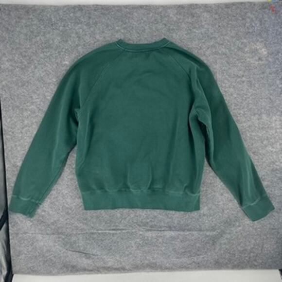 WAO The Crew Sweatshirt Green XL Oversized - Picture 3 of 5